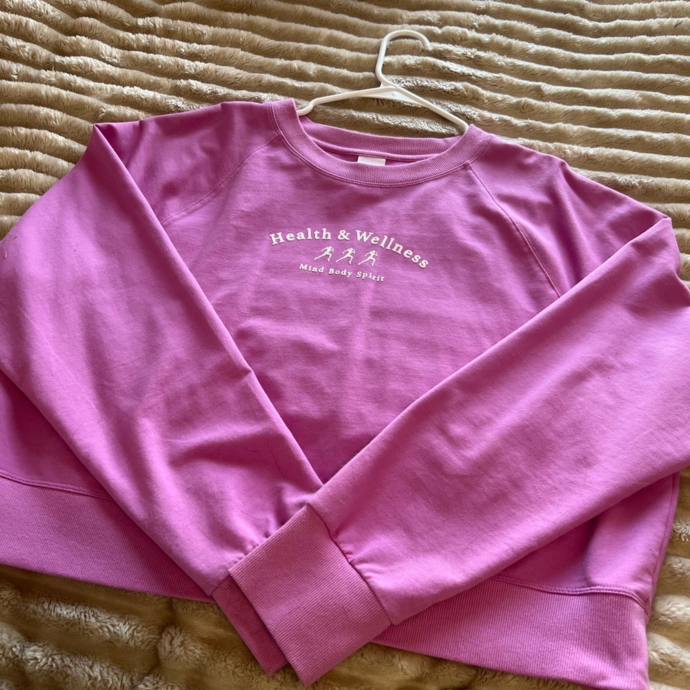 Pink Health & Wellness Sweatshirt